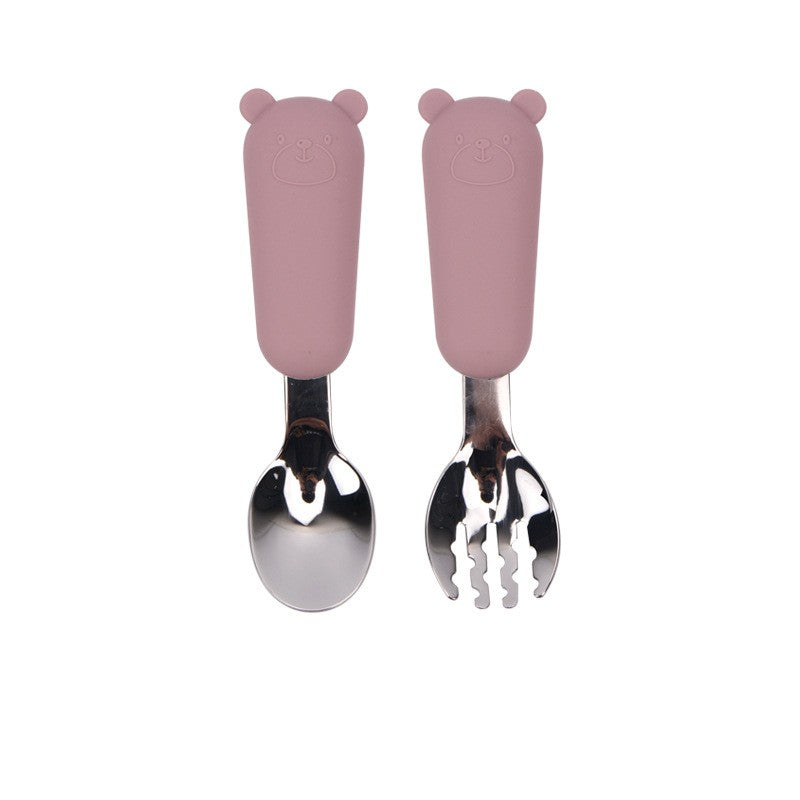 Silicone Baby Spoon Children's Tableware