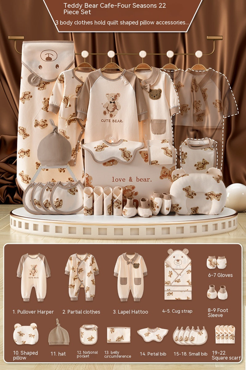 Newborn Gift Box Teddy Bear