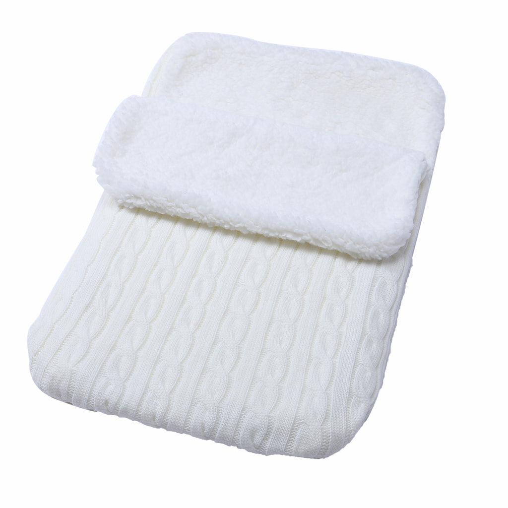 Baby Fleece-lined Sleeping Wool Bag