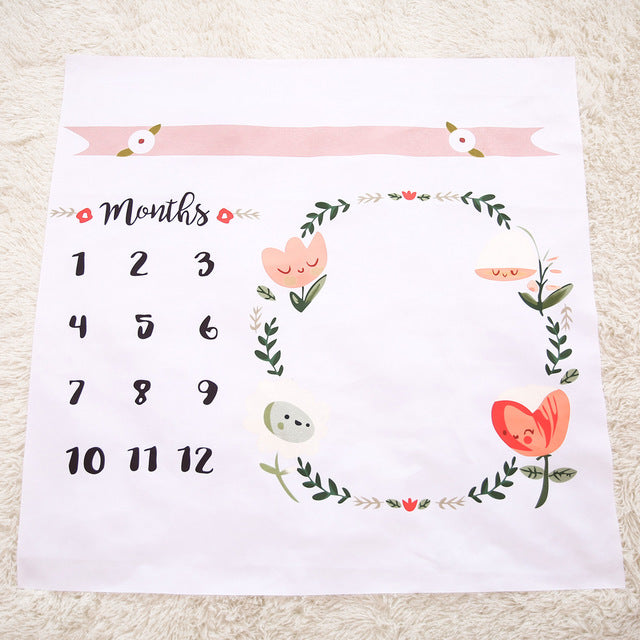 Baby Milestone blanket