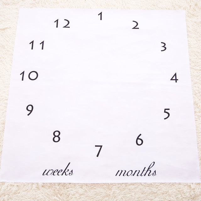 Baby Milestone blanket