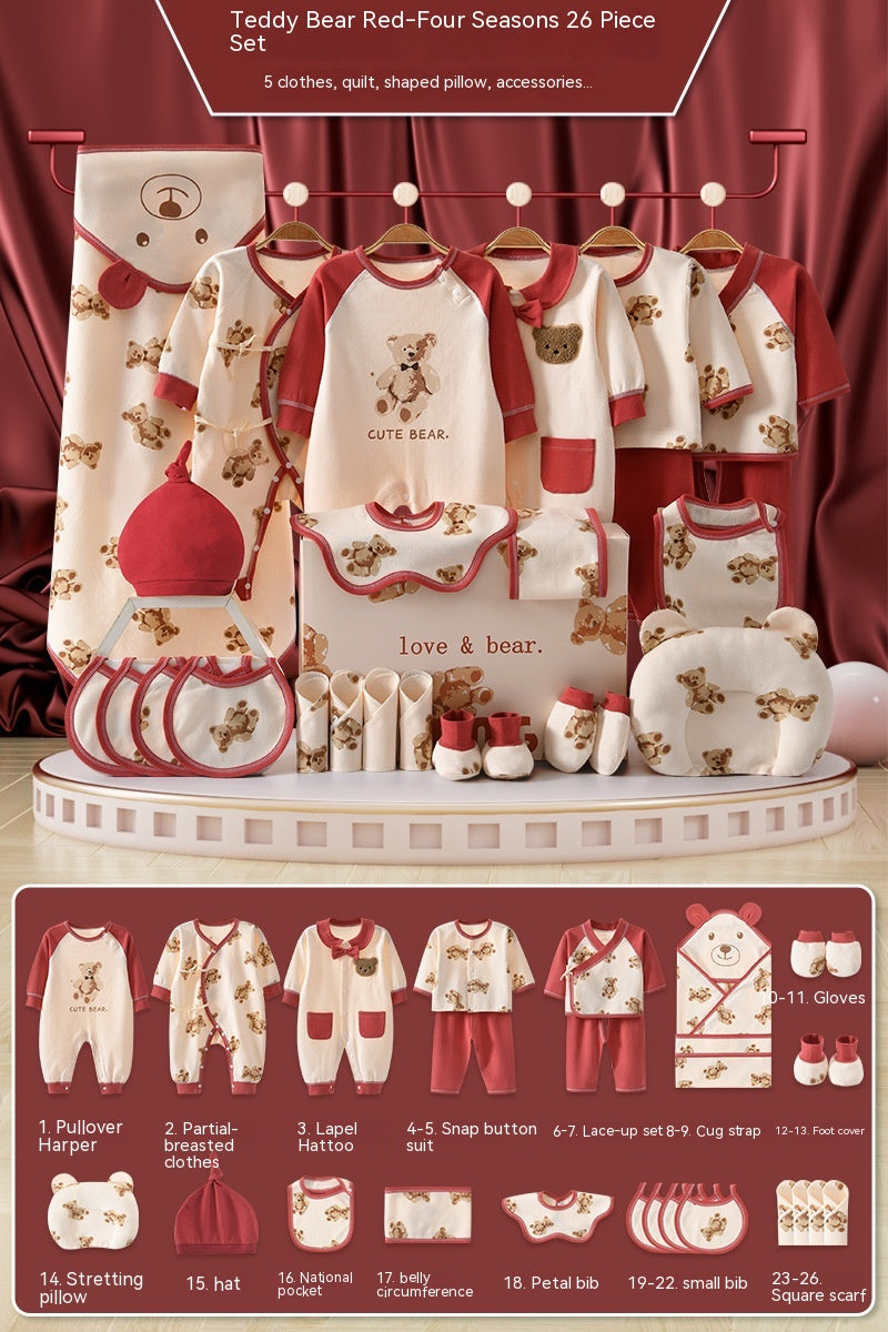 Newborn Gift Box Teddy Bear