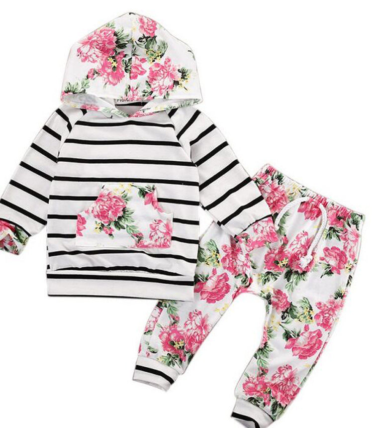 Floral Two Piece Suit