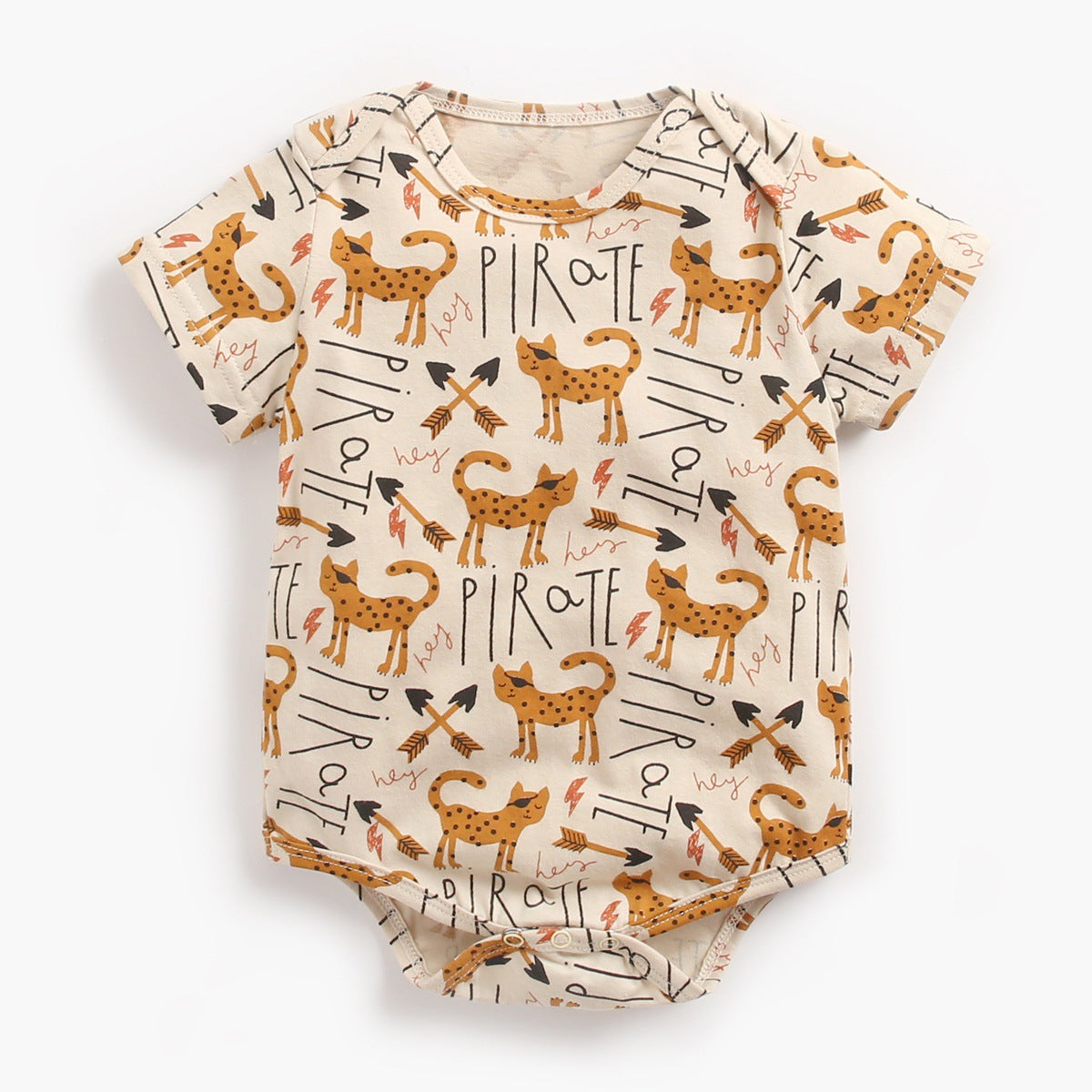 Baby Summer Short-Sleeved Jumpsuit