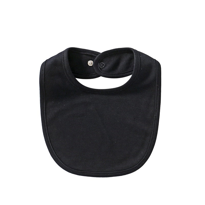 Cotton Solid Color Bib