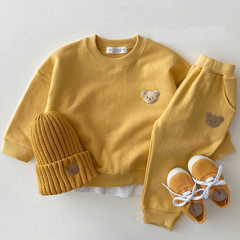 Cotton Bear Two Piece Set