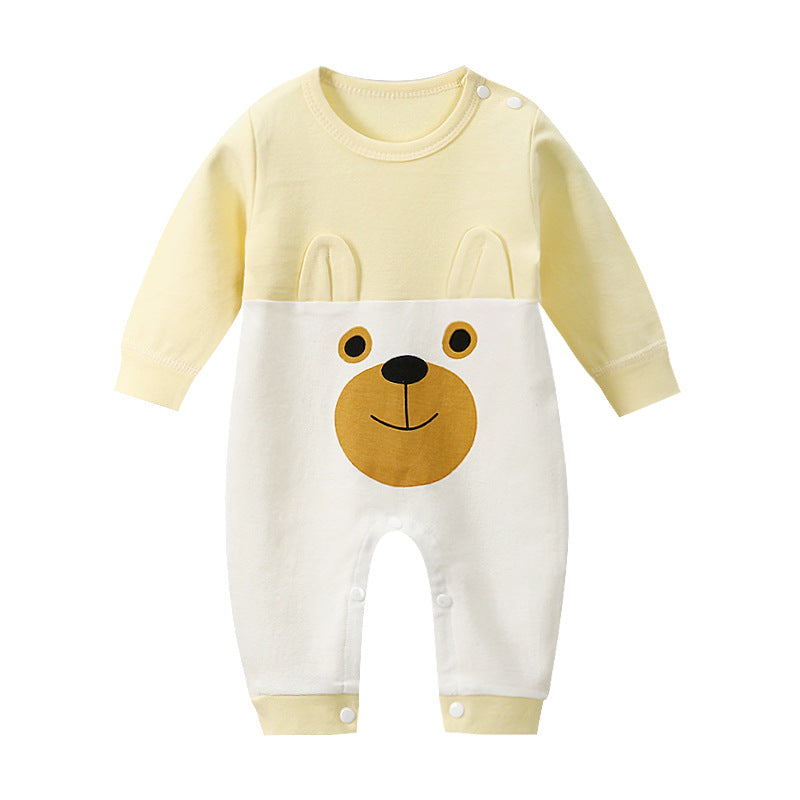 Baby Long-sleeved Cotton One-Piece