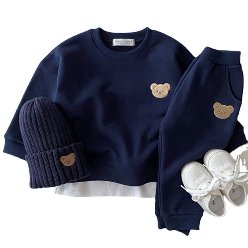 Cotton Bear Two Piece Set
