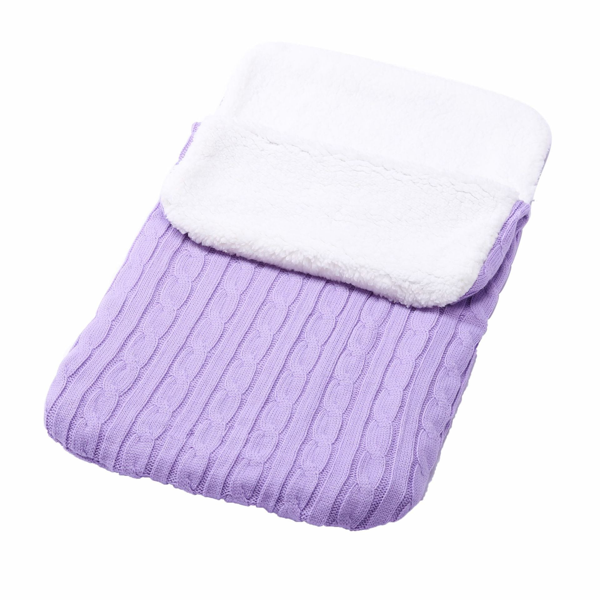 Baby Fleece-lined Sleeping Wool Bag