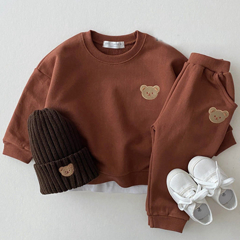 Cotton Bear Two Piece Set