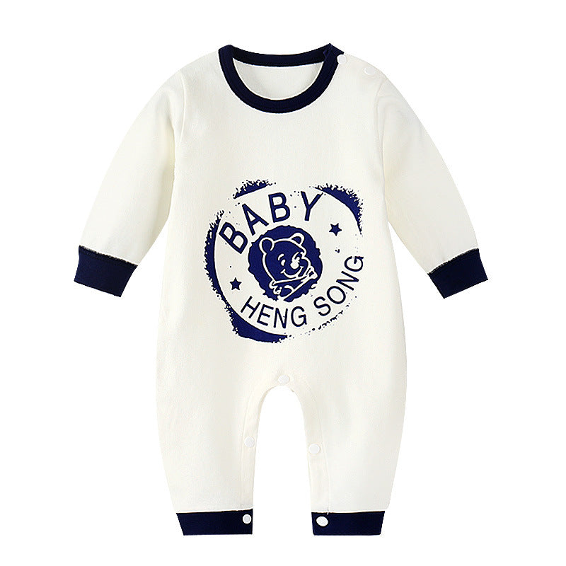 Baby Long-sleeved Cotton One-Piece