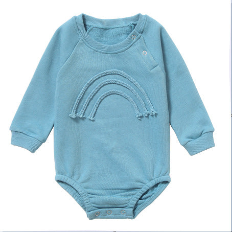 Spring And Autumn Romper Baby Long Sleeve
