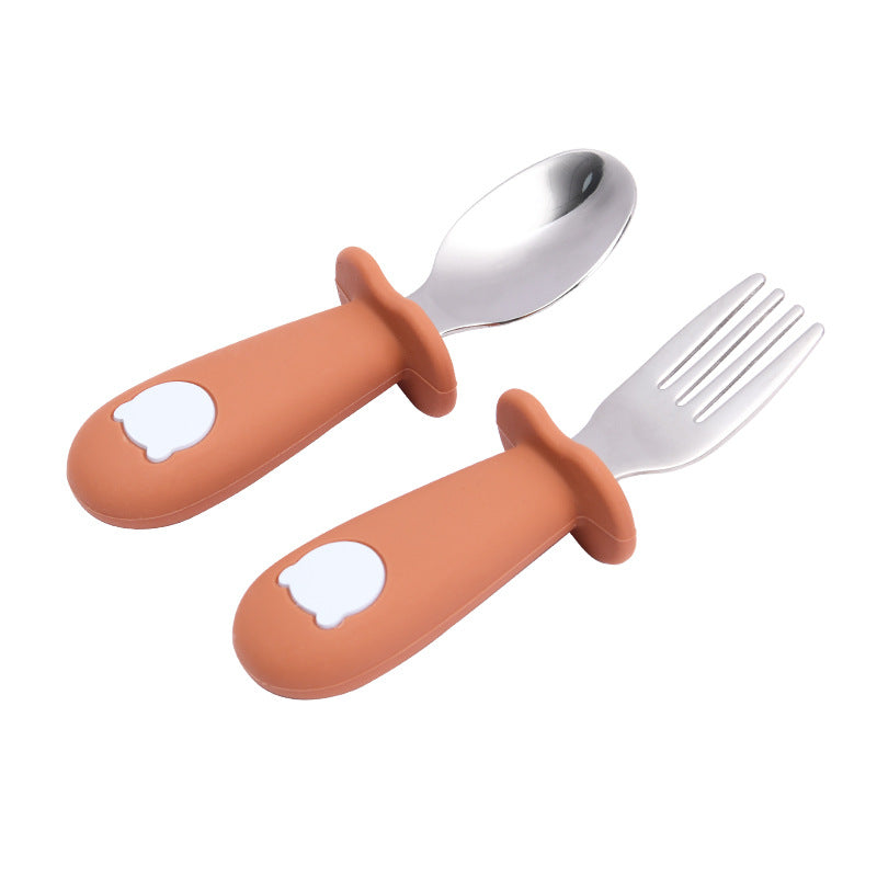Silicone Baby Spoon Children's Tableware