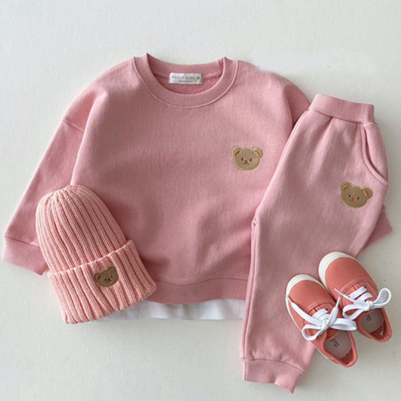 Cotton Bear Two Piece Set
