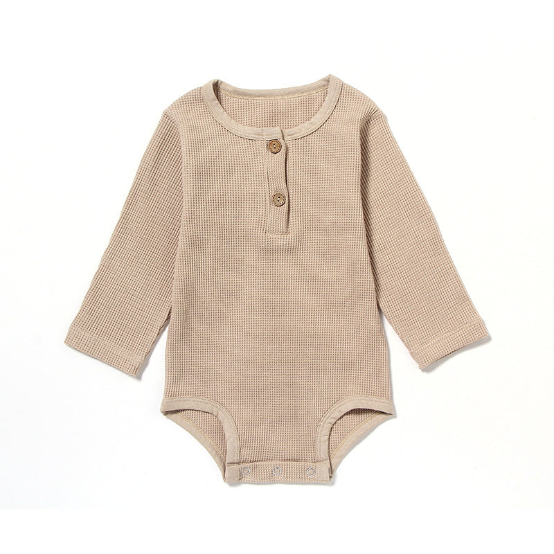 Spring And Autumn Romper Baby Long Sleeve