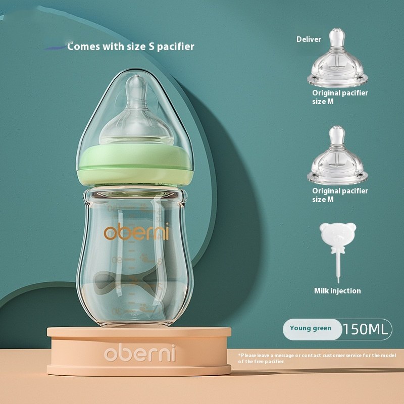 Newborn Wide Glass Bottle 120 150ML