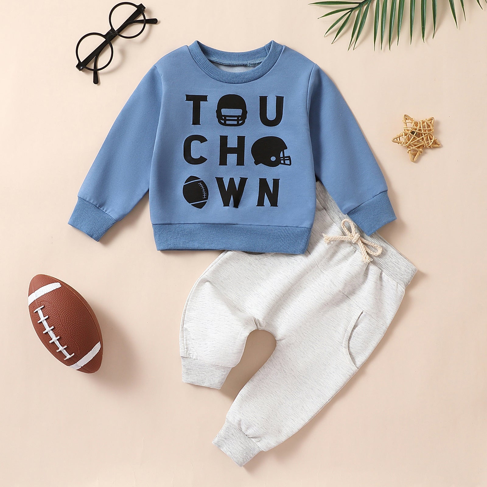 Baby Boy Rugby Two-Piece Set