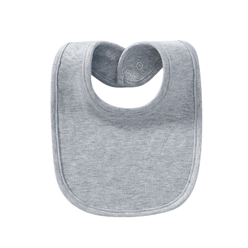 Cotton Solid Color Bib