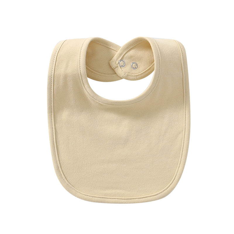 Cotton Solid Color Bib