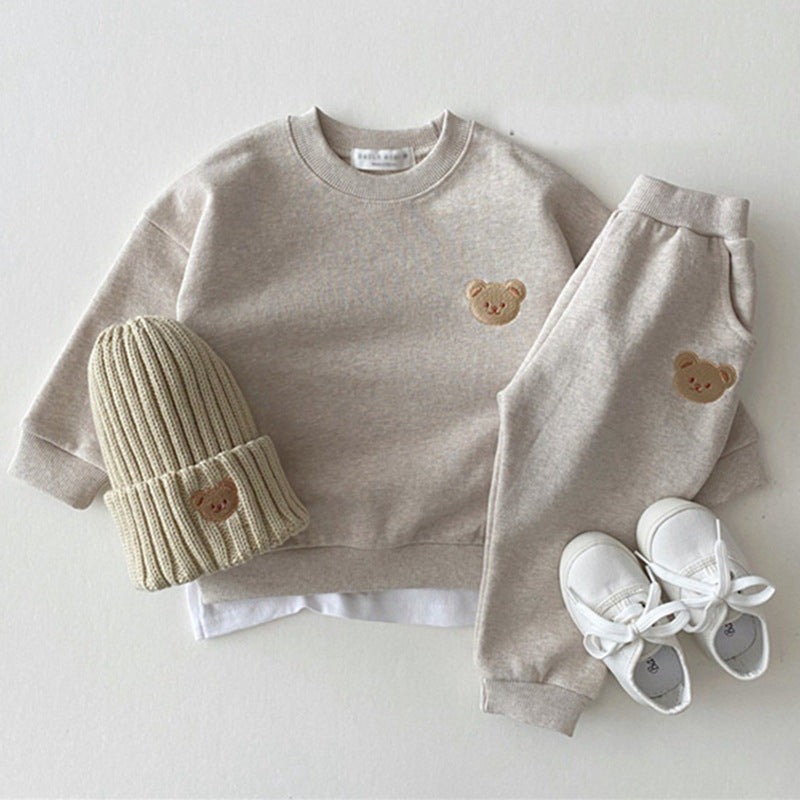 Cotton Bear Two Piece Set