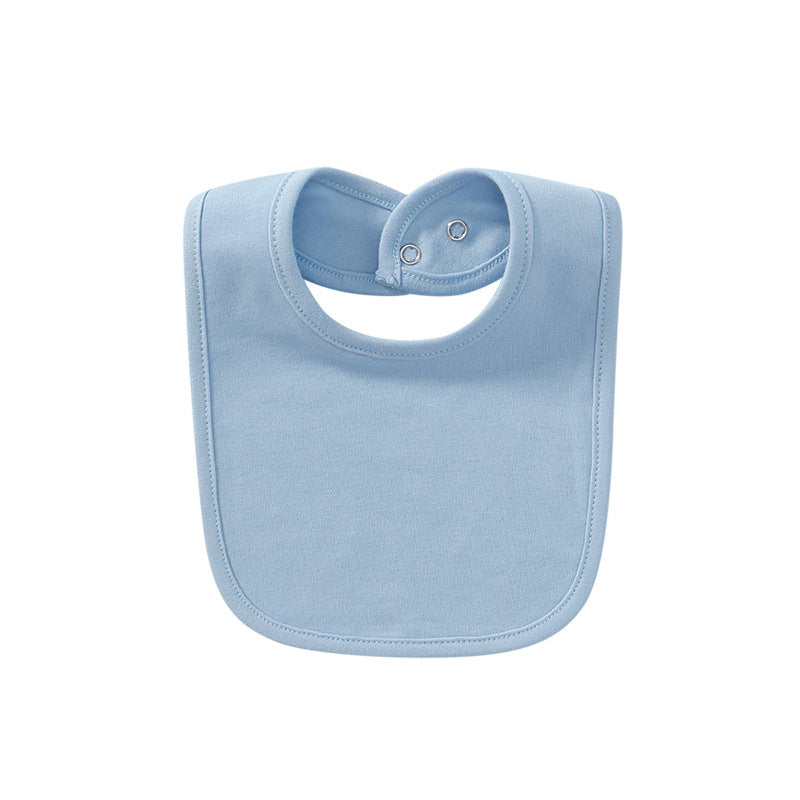 Cotton Solid Color Bib