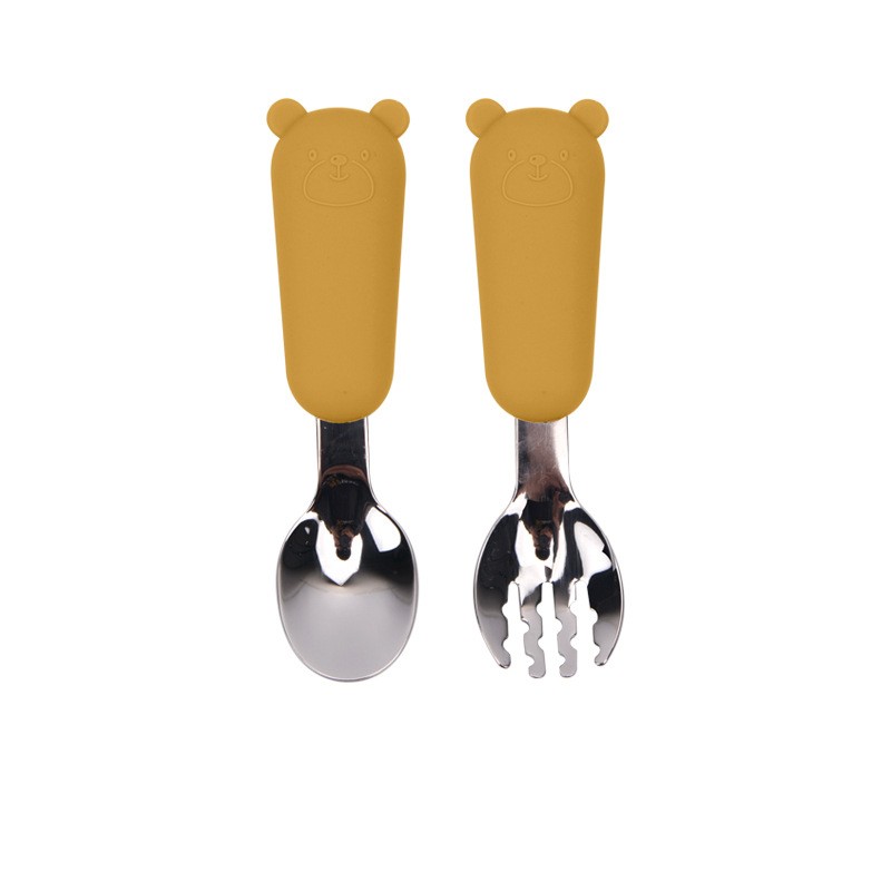 Silicone Baby Spoon Children's Tableware