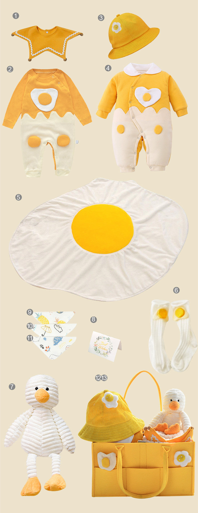 Newborn Gift Box Summer Theme