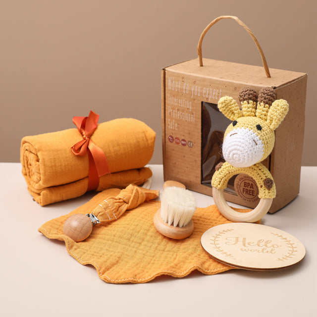 Bath Toys Set Kid Swaddle Wrap Baby Milestones