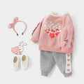 Baby Girl Heart Suit
