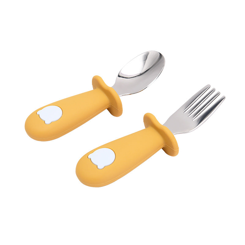 Silicone Baby Spoon Children's Tableware