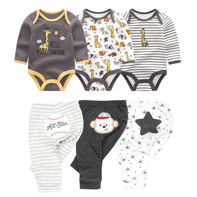 Cotton Baby Two-Piece Sets