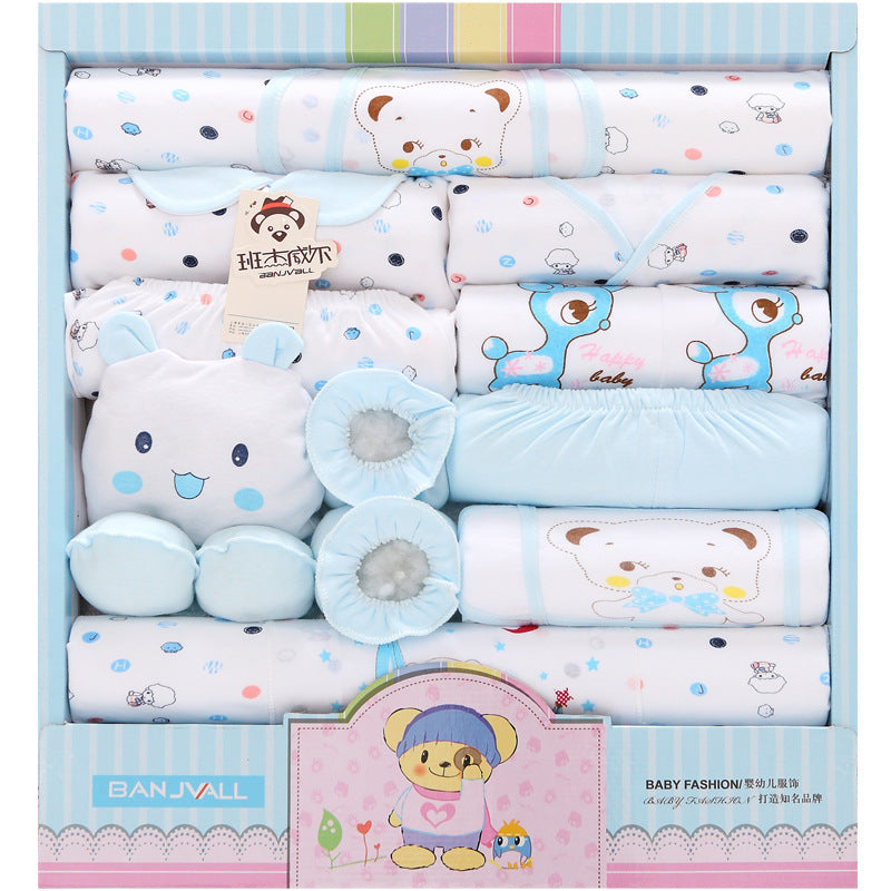 18-piece Cotton Newborn Gift Box