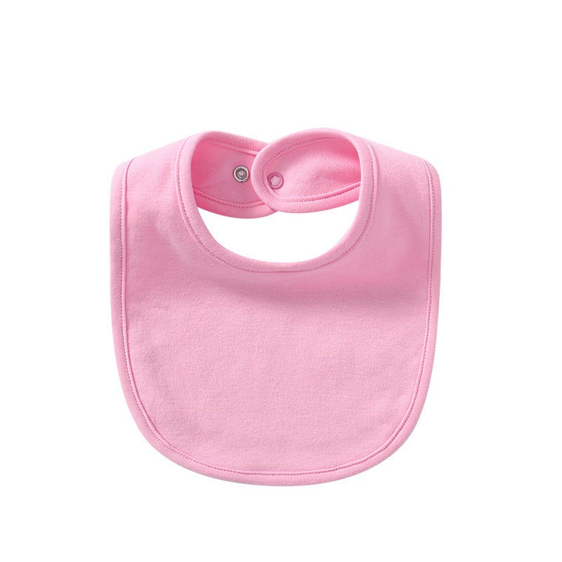 Cotton Solid Color Bib