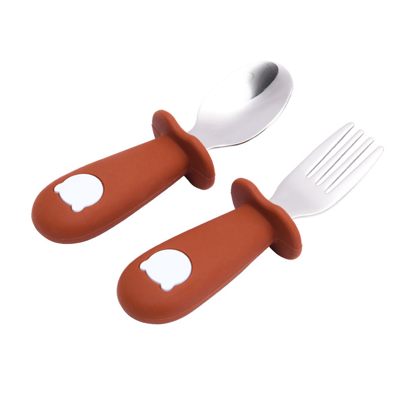 Silicone Baby Spoon Children's Tableware