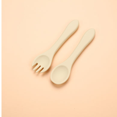 Silicone Baby Dinner Plate Three-piece Set