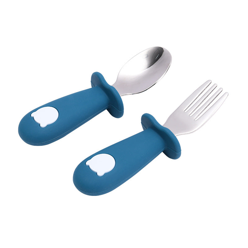 Silicone Baby Spoon Children's Tableware