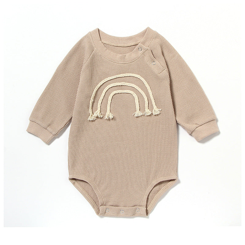 Spring And Autumn Romper Baby Long Sleeve