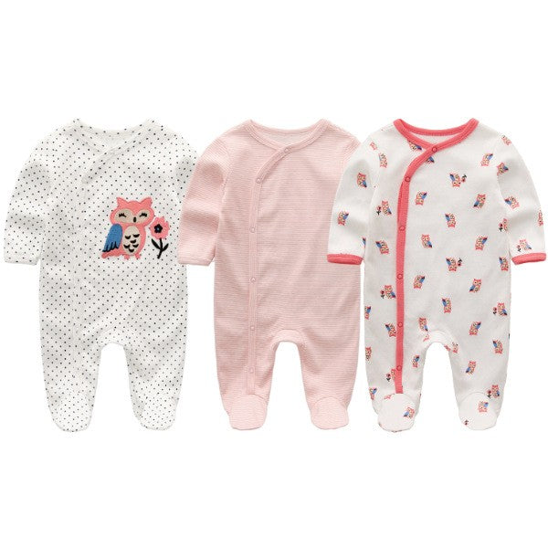 Newborn Baby 3 x One-piece Set
