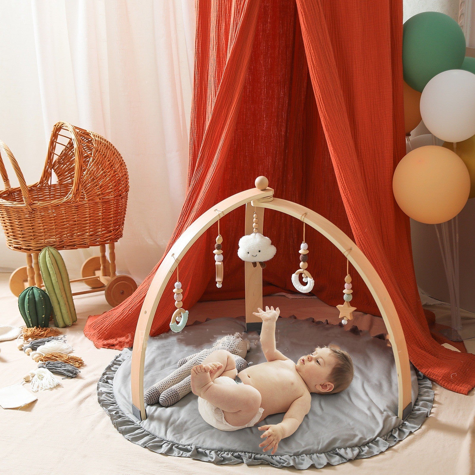 Wooden Baby Gym