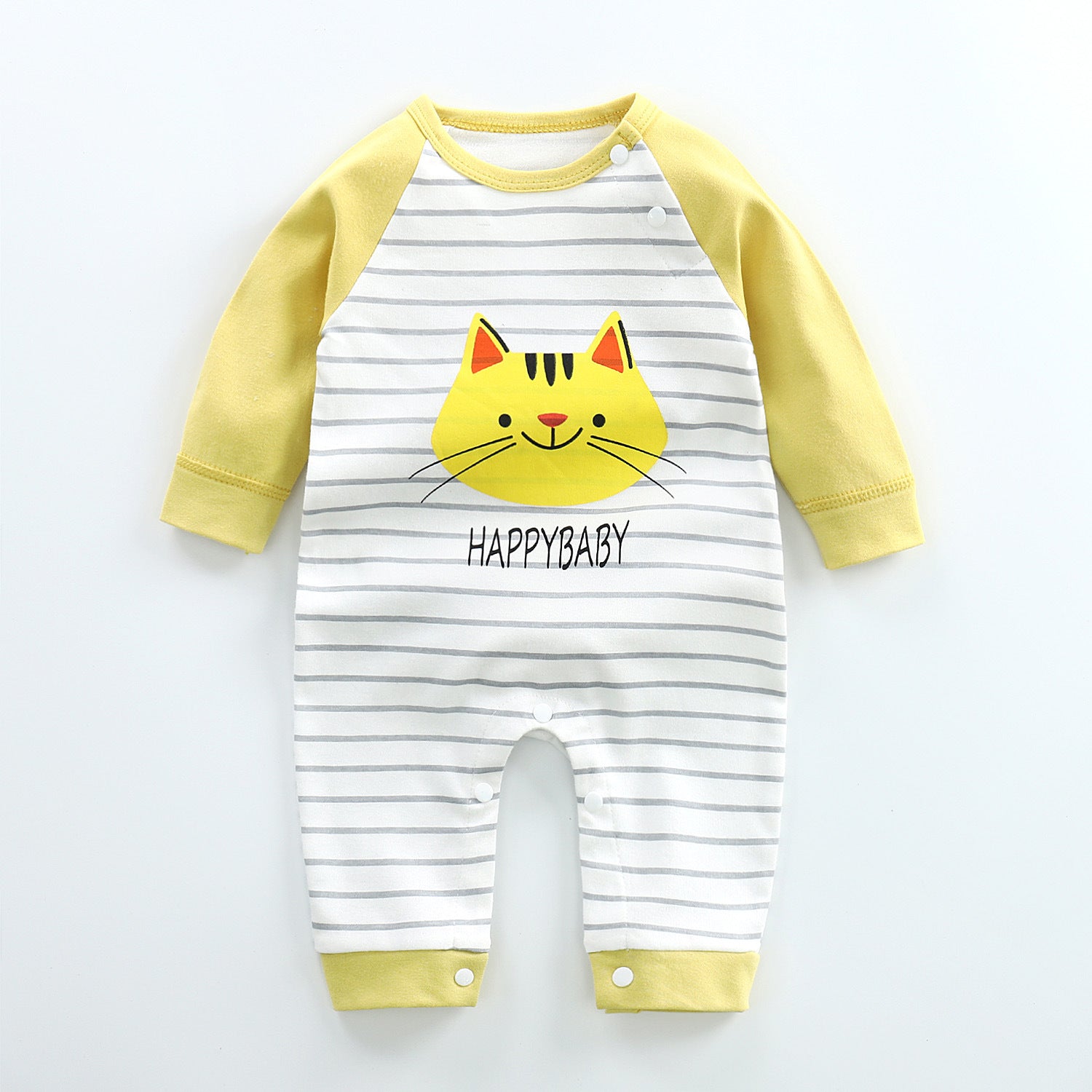 Baby Long-sleeved Cotton One-Piece