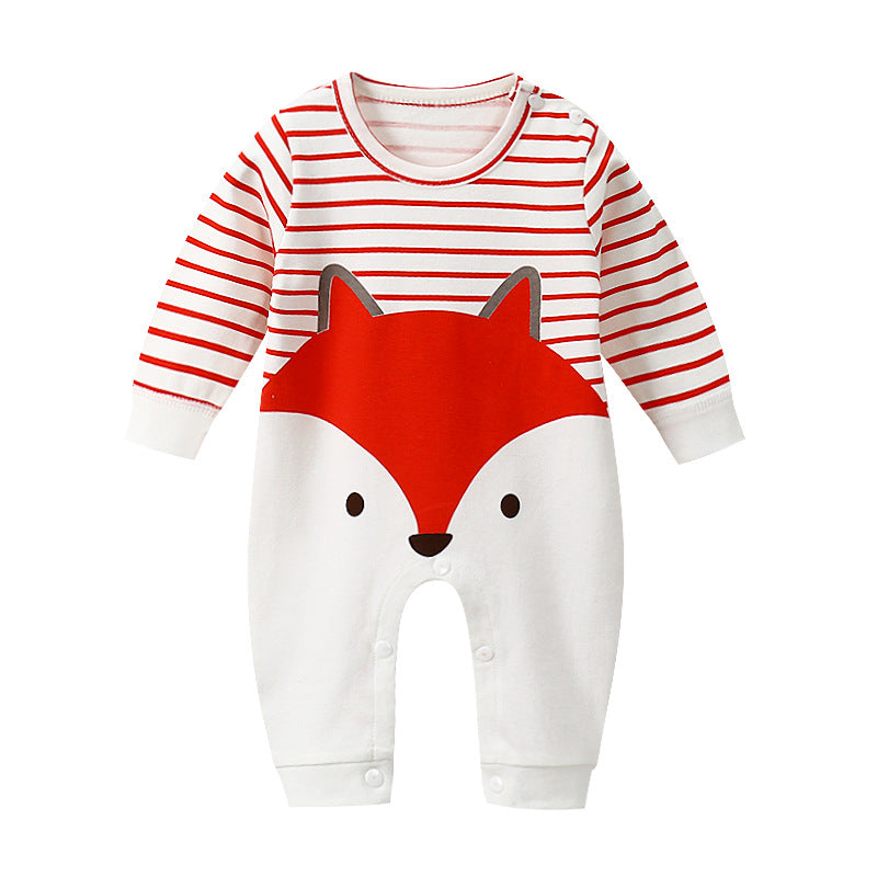Baby Long-sleeved Cotton One-Piece