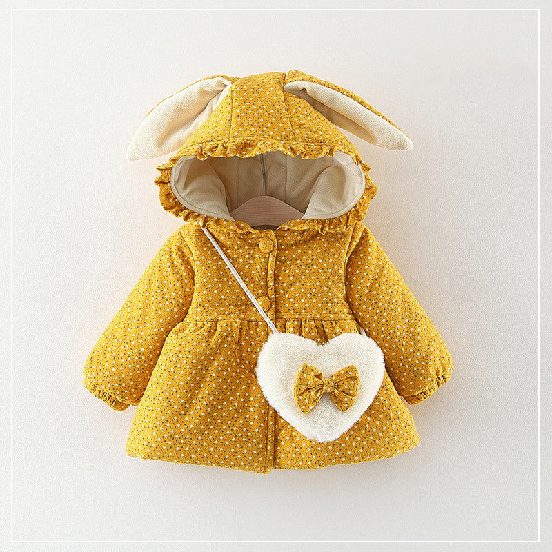 Winter Girls Thick Cotton Padded Jacket