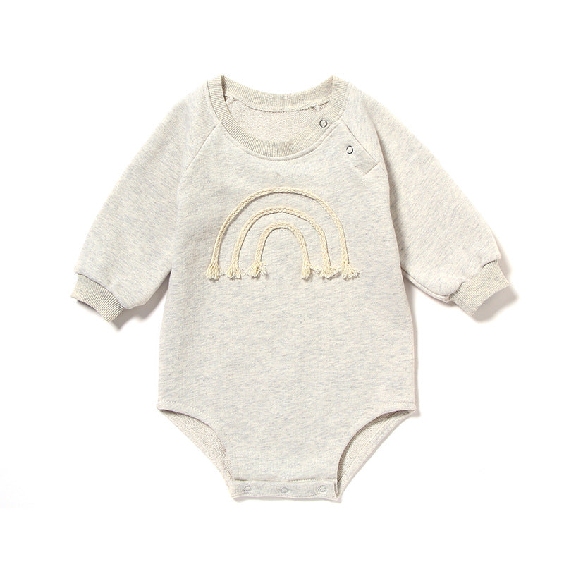 Spring And Autumn Romper Baby Long Sleeve