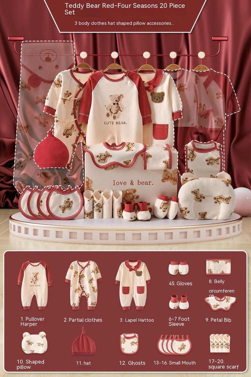 Newborn Gift Box Teddy Bear