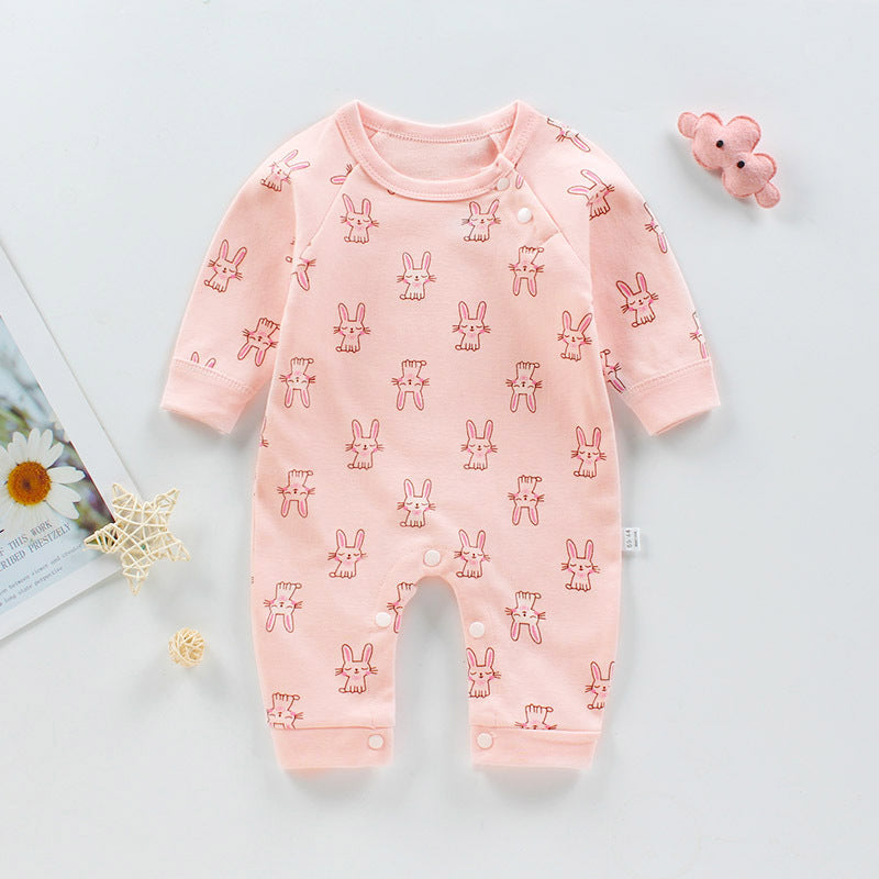 Baby Long-sleeved Cotton One-Piece