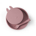 Silicone Baby Dinner Plate Three-piece Set