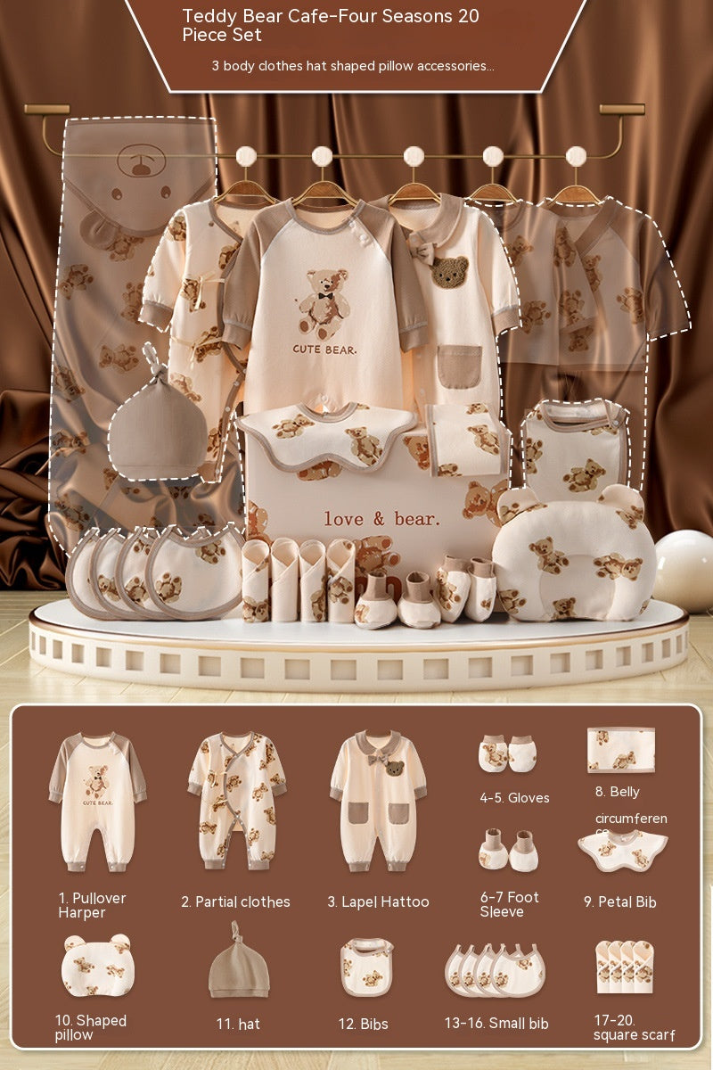 Newborn Gift Box Teddy Bear