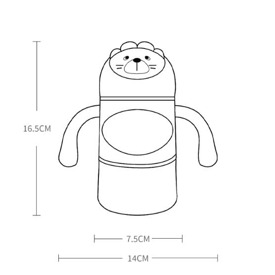 Sippy Cup Feeding Bottle Over 1-2 Years Old