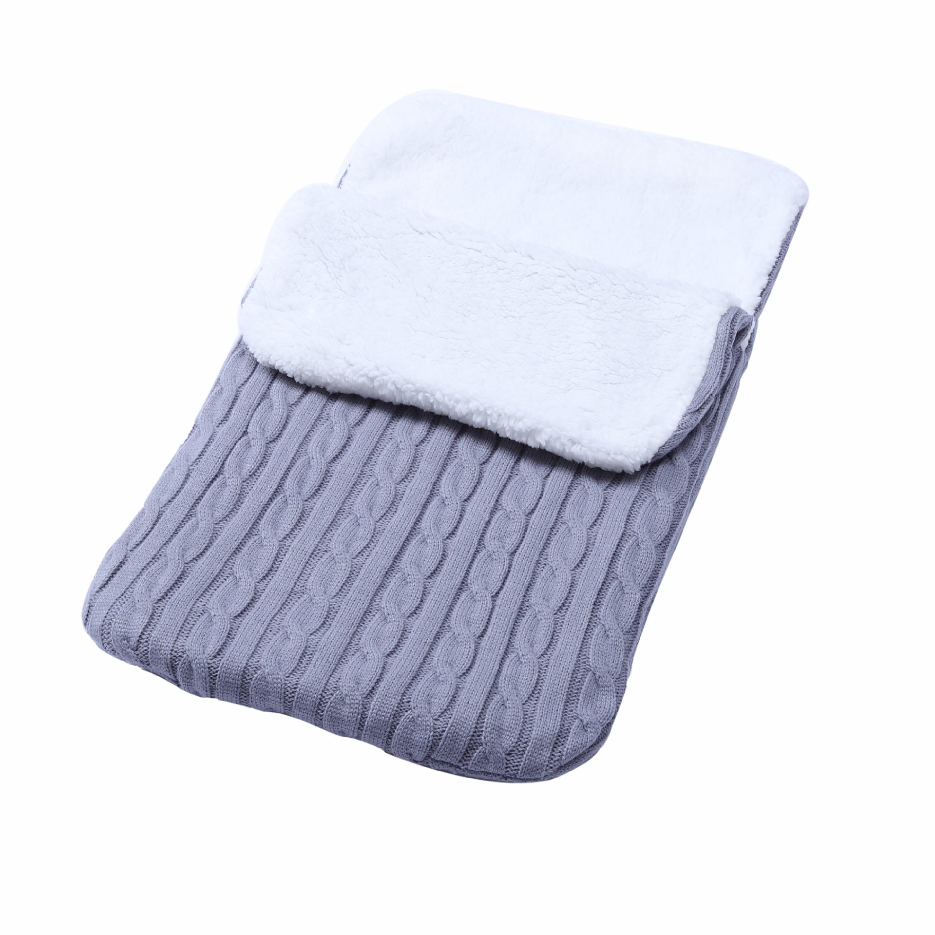 Baby Fleece-lined Sleeping Wool Bag
