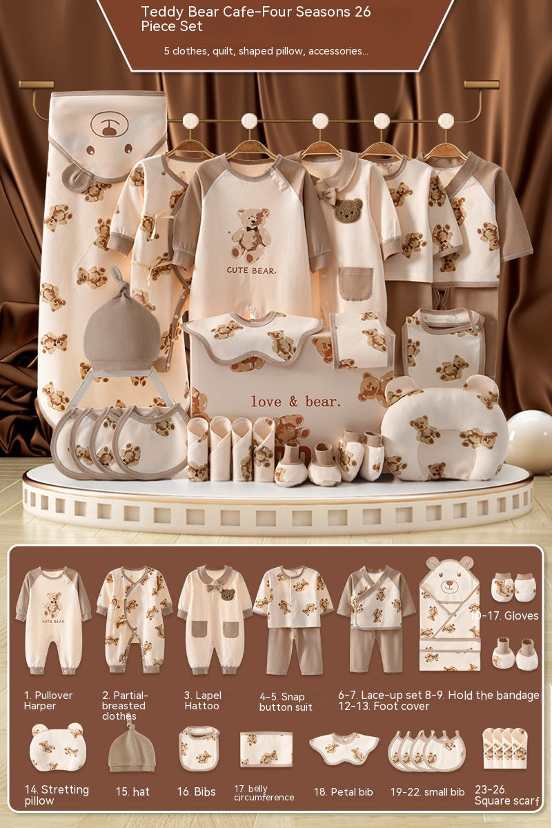 Newborn Gift Box Teddy Bear
